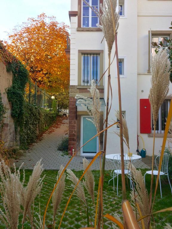 Villa Schiller, 2 Studios Cote Jardin - Quartier Orangerie Strasbourg Eksteriør bilde